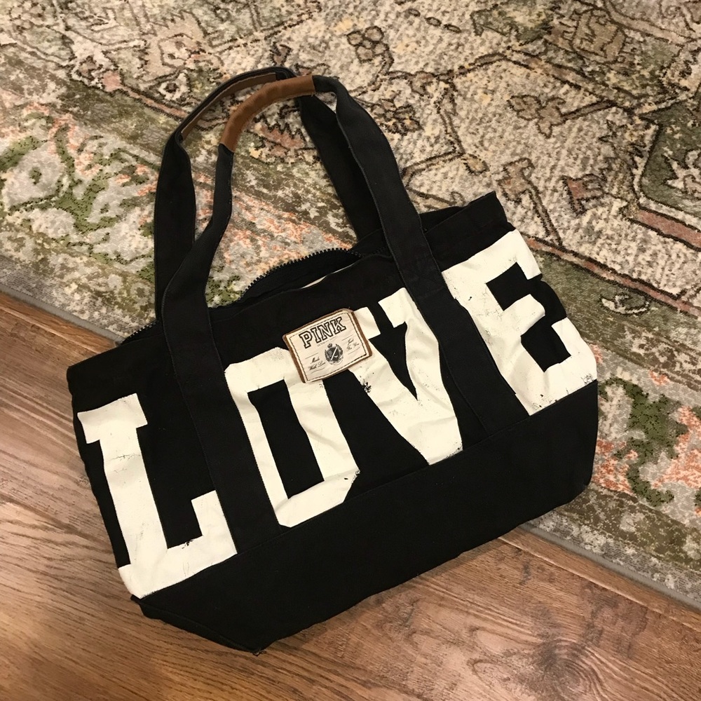PINK Victoria’s Secret Canvas Tote